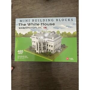 Impact Mini Building‎ Blocks The White House Washington DC 485 Pieces NEW SEALED